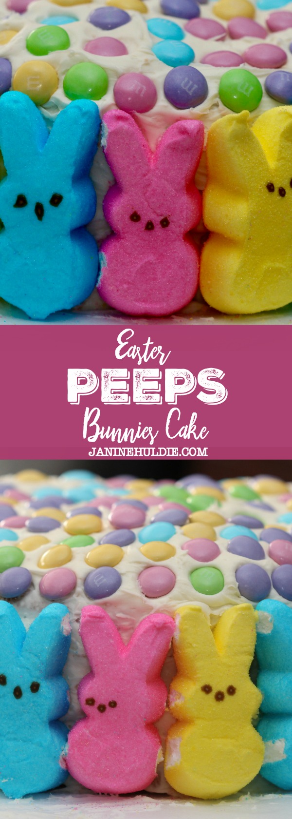 Easter Peeps Bunnies Cake