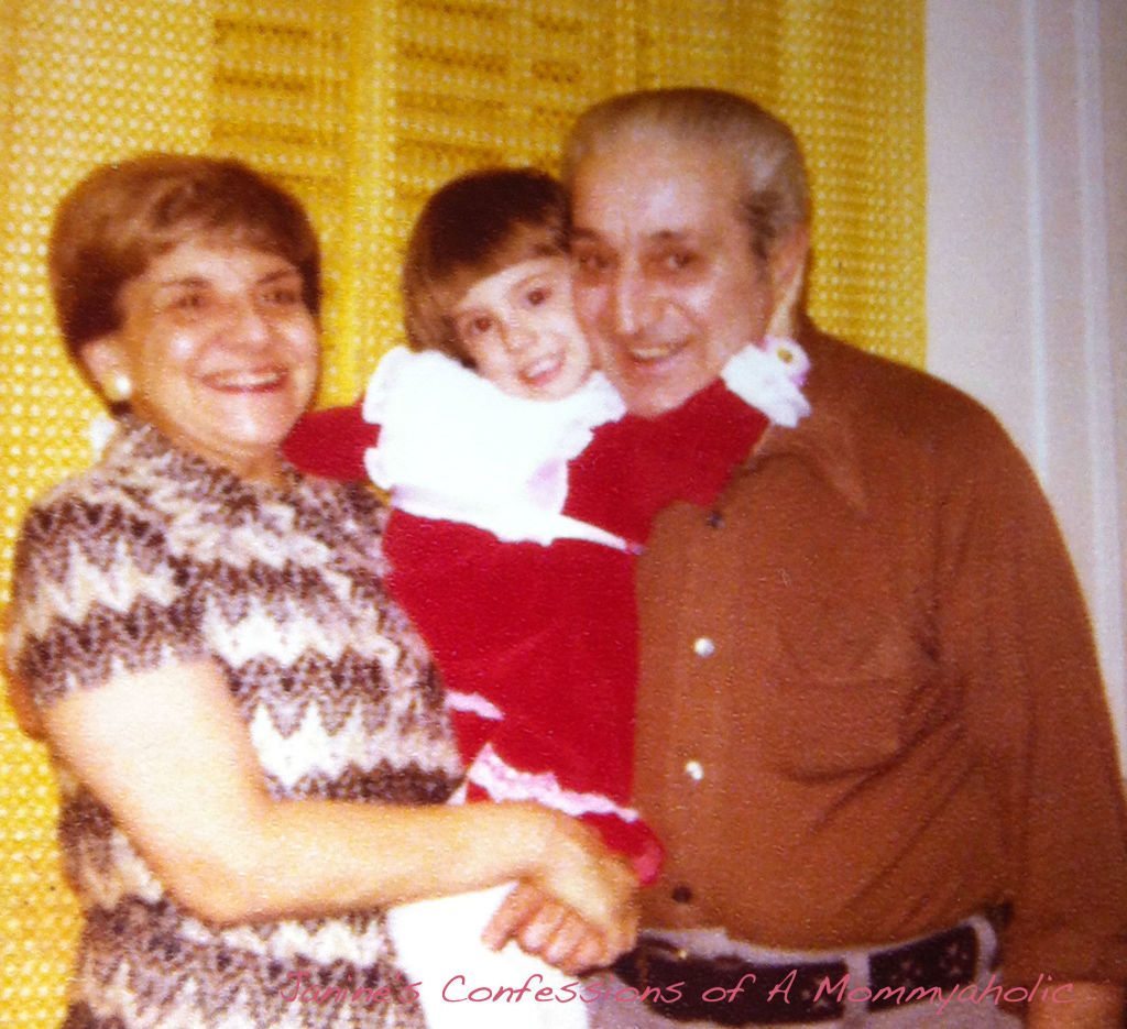 Both My grandmother and Grandfather with Me When I Was a Kid