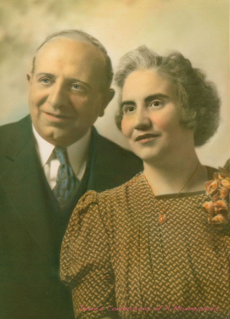 My great-grandfather & great-grandmother years before I was even born.  I don't really remember him this way, but always loved this picture of them.