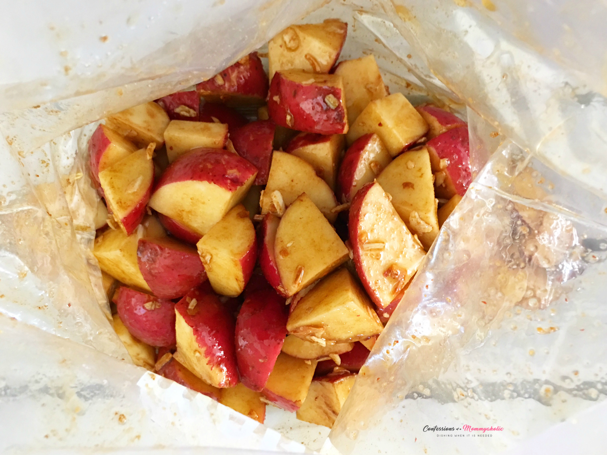 Oven Roasted Potatoes in Ziplock Bag 3