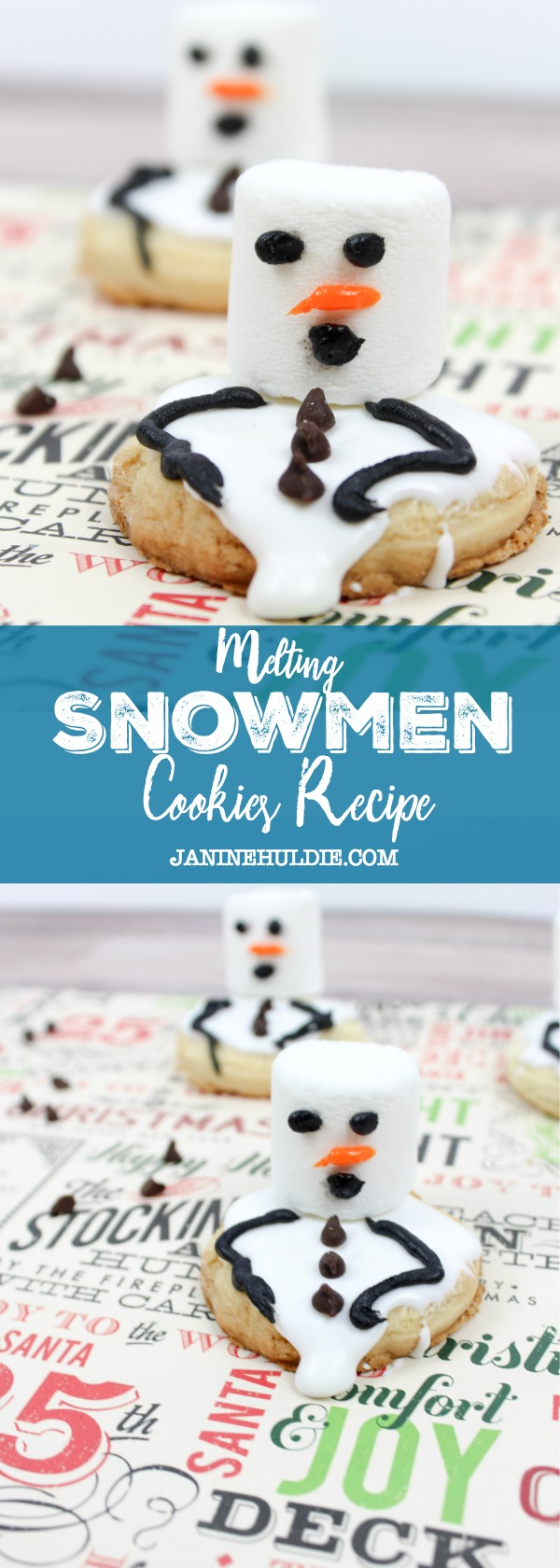 Melting Snowmen Cookies Recipe