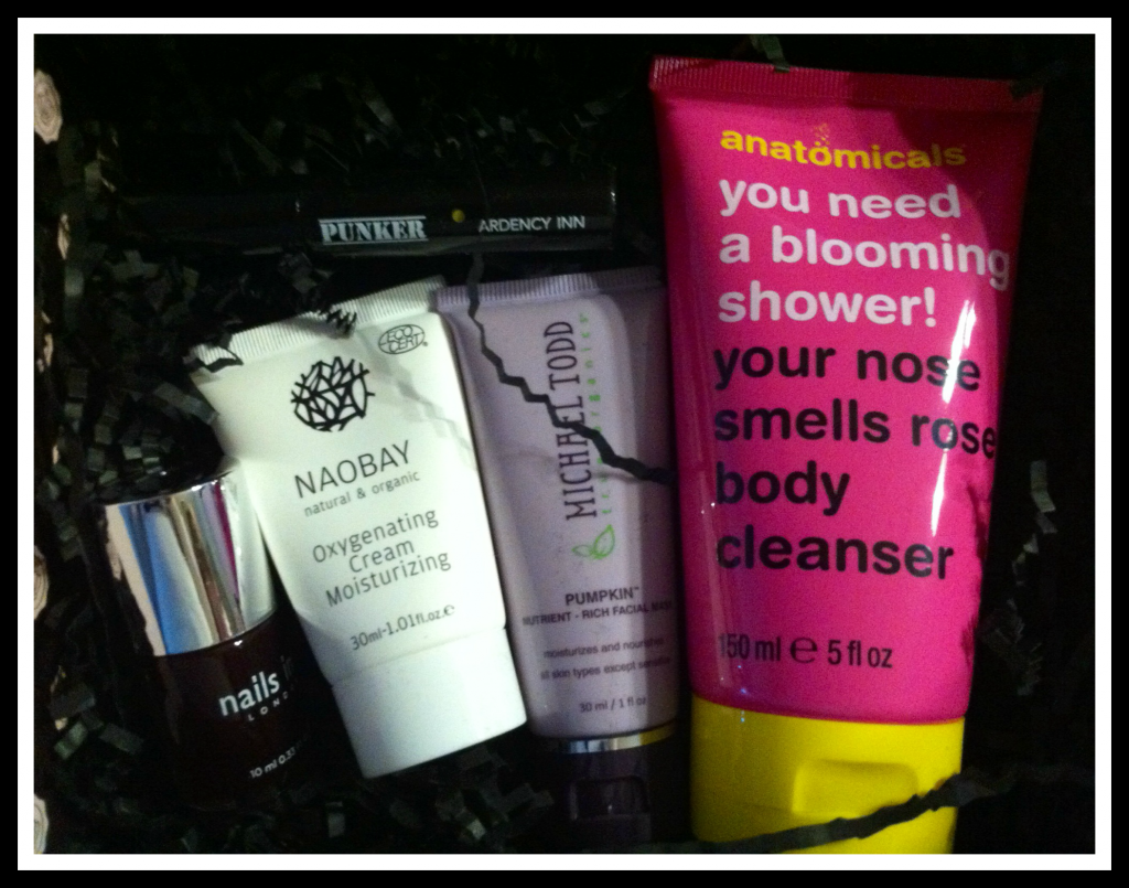 December 2013 GLOSSYBOX Contents