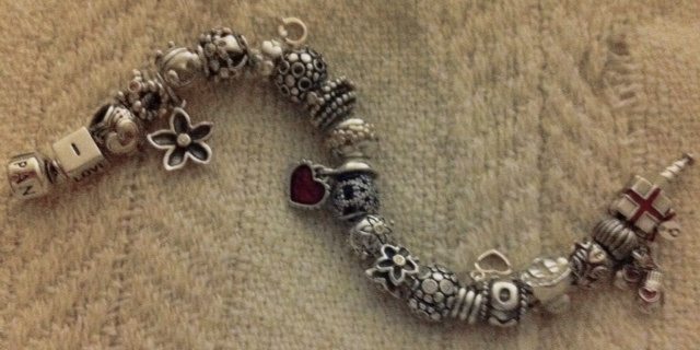 My Valentine Bracelet With Older Love Charms Included