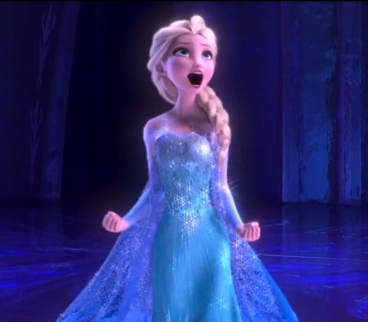 Elsa Singing Let It Go