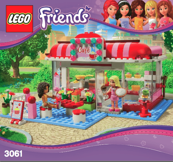 Lego Friends City Park Cafe
