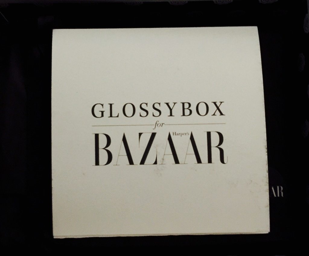 Harper's Bazaar GlossyBox Card