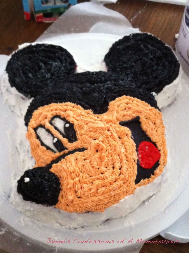 Lily's Mickey Mouse Cake from Her First Birthday