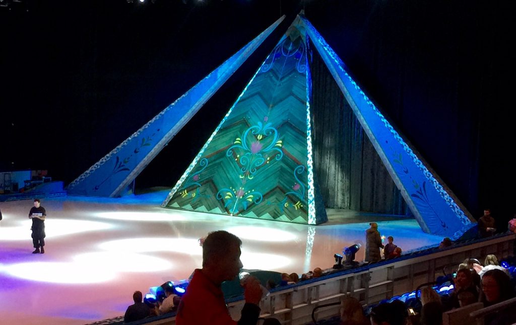 Waiting for Frozen on Ice to Start