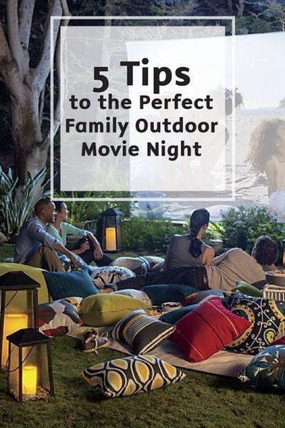 Summer Outdoor Movie Night Tips