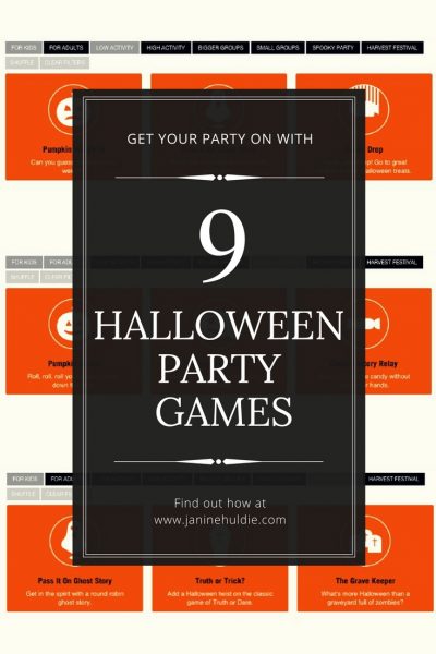 9 Halloween Party Games