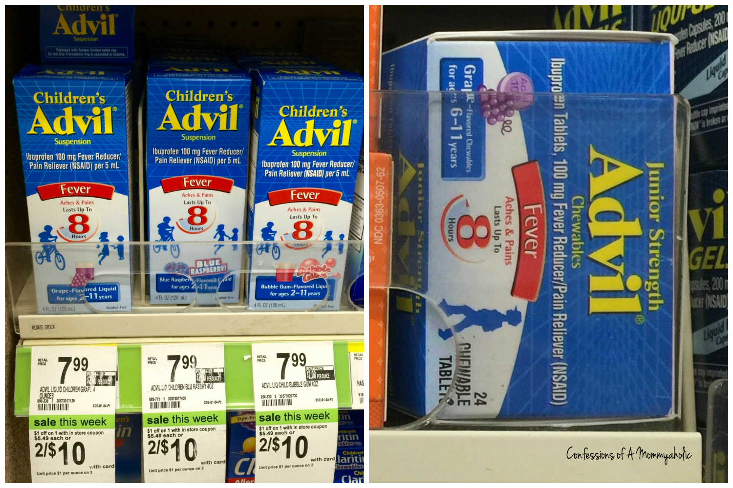 Walgreen's-Children's-Advil-Products