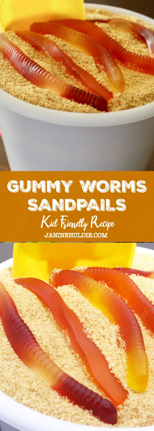 Gummy Worms Sandpails Recipe
