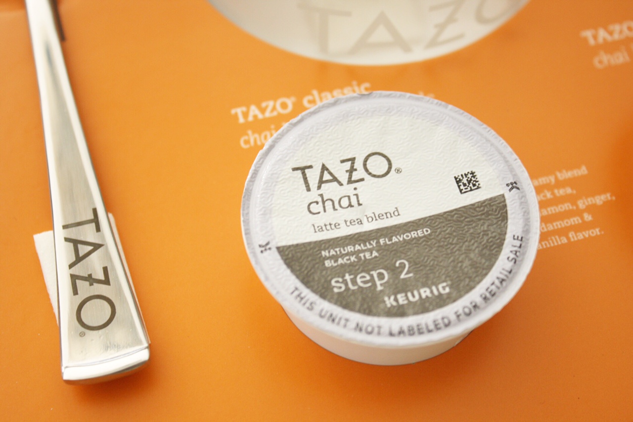 Tazo K-Cup & Spoon