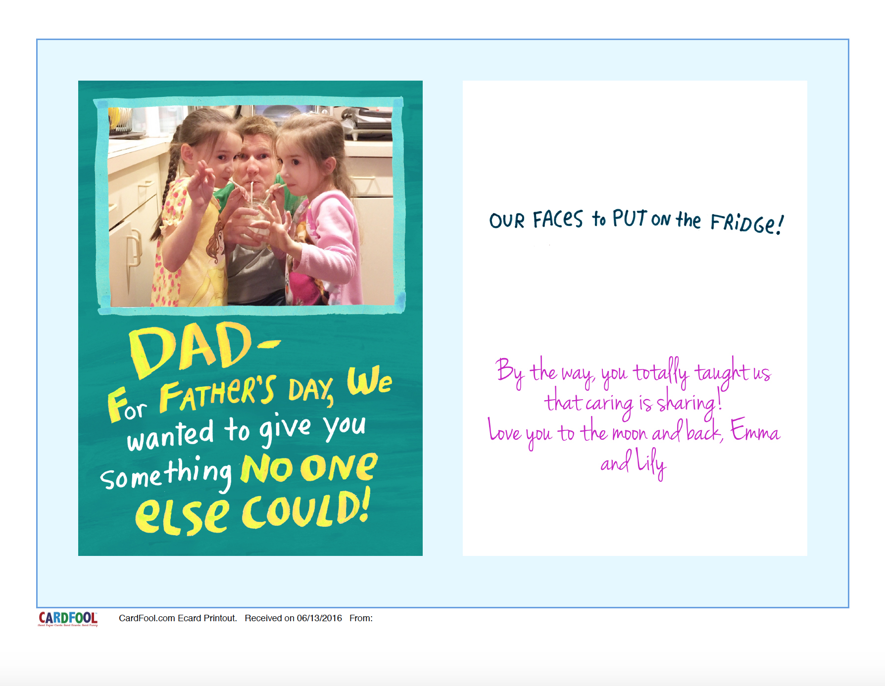 CardFool Father's Day Ecard