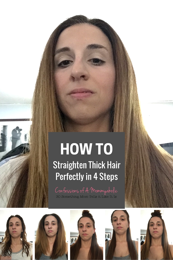 How to Straighten Thick Hair