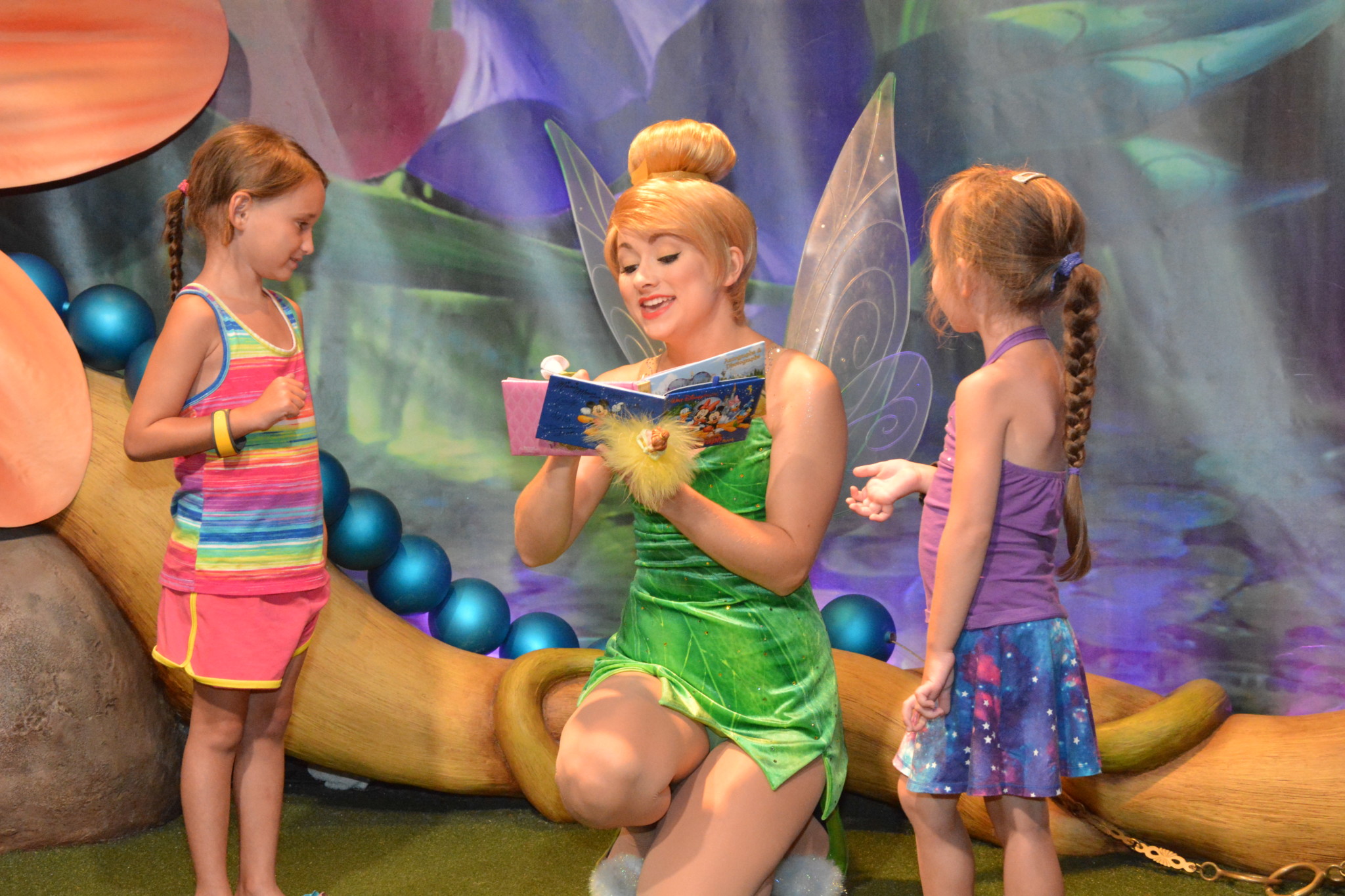 Tinkerbell and the girls