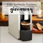 $240 Starbucks Verismo Giveaway