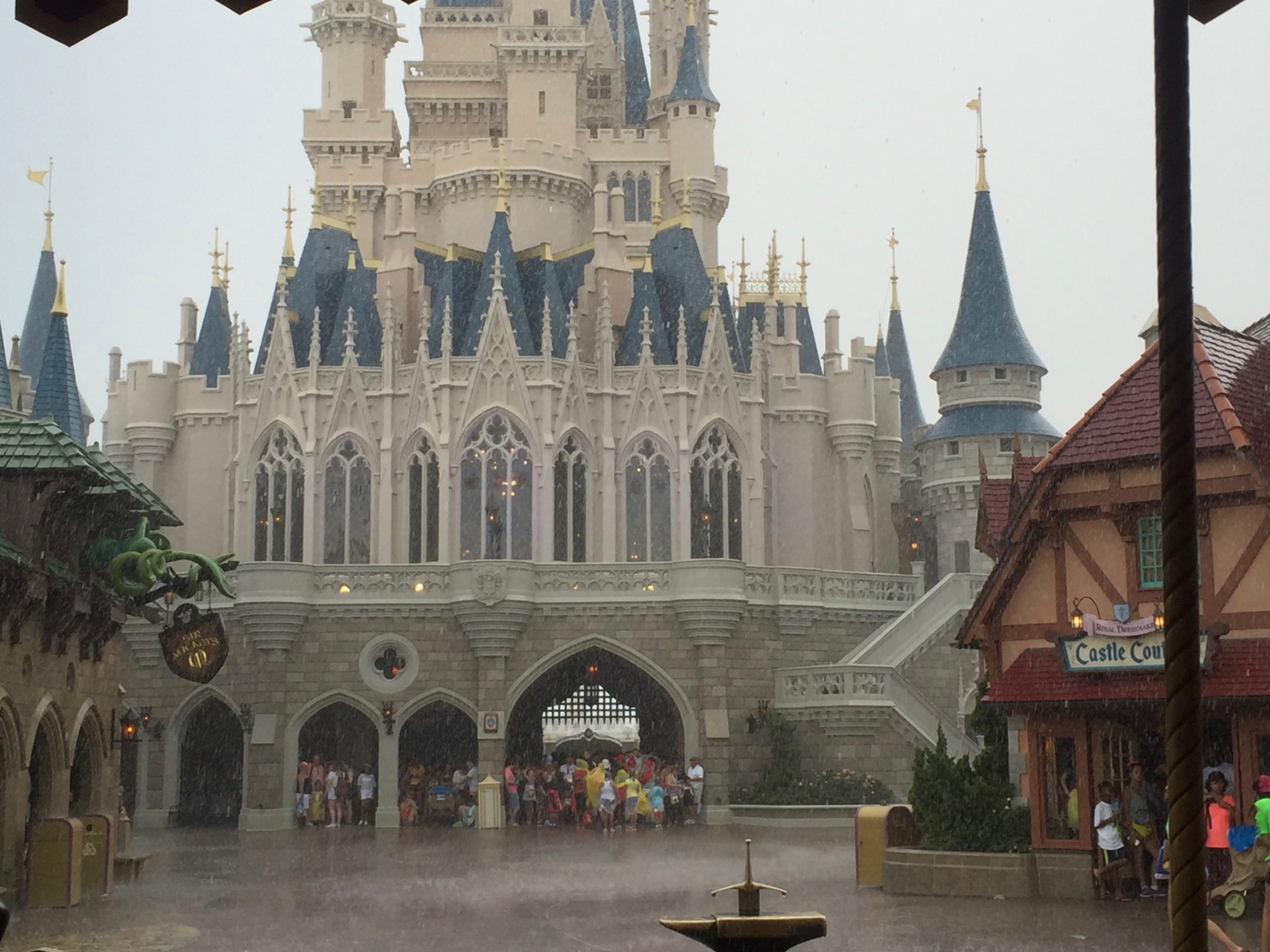 Magic Kingdom and Disney Rain