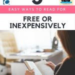5 Easy Ways to Read for Free or Inexpensively