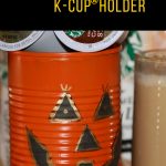 DIY Jack O’ Lantern Cans K-Cup® Holder w/Printable