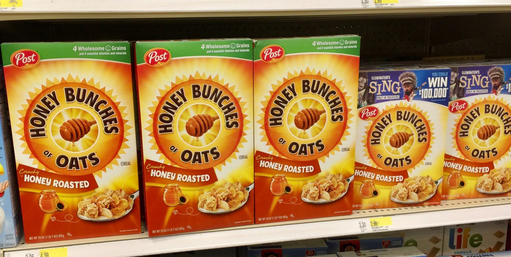 Honey Bunches of Oats Cereal Box at Target