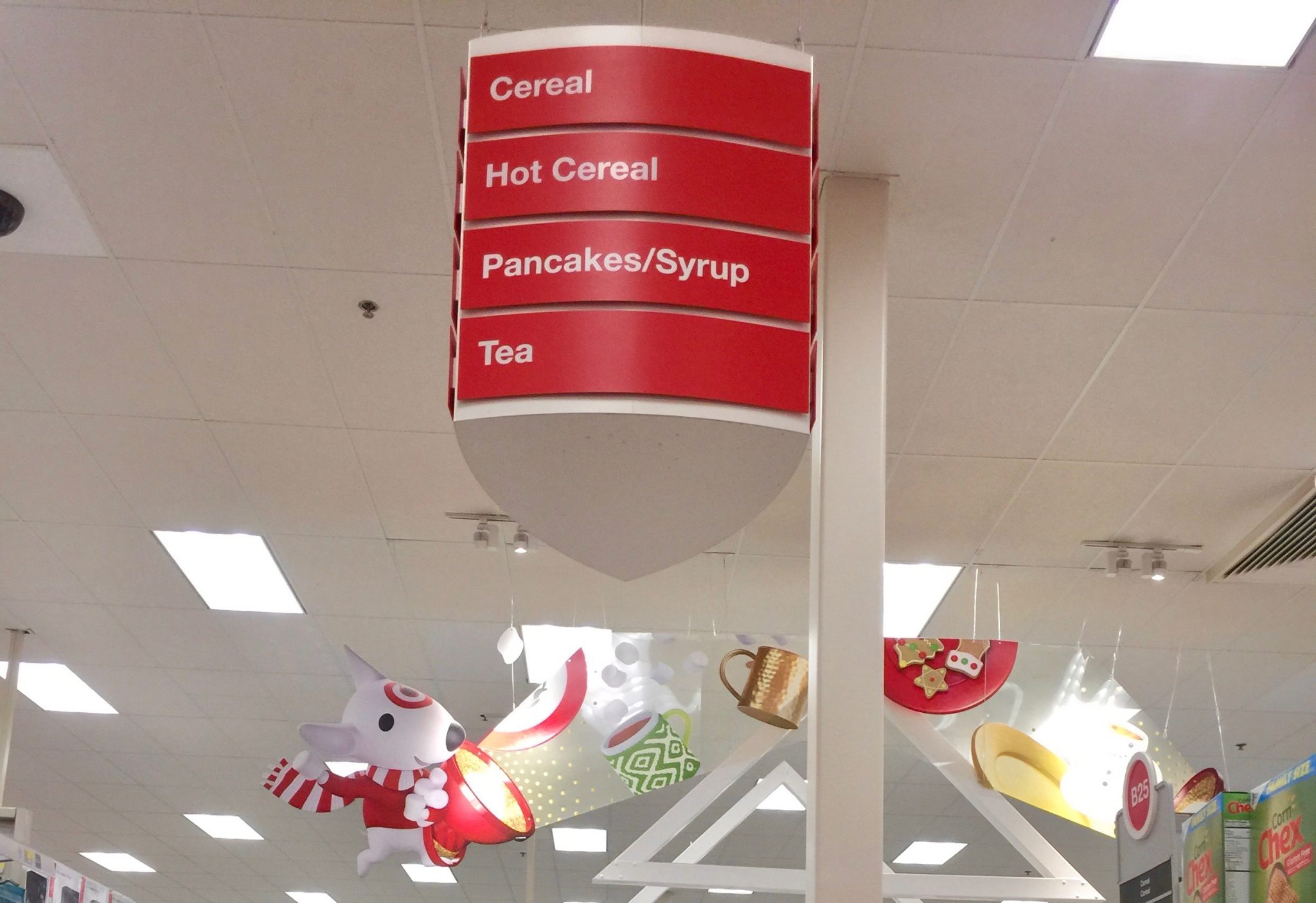 Cereal Aisle at Target