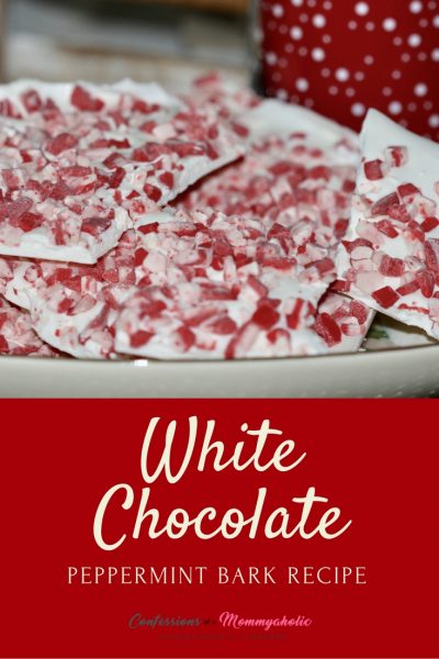 White Chocolate Peppermint Bark Recipe