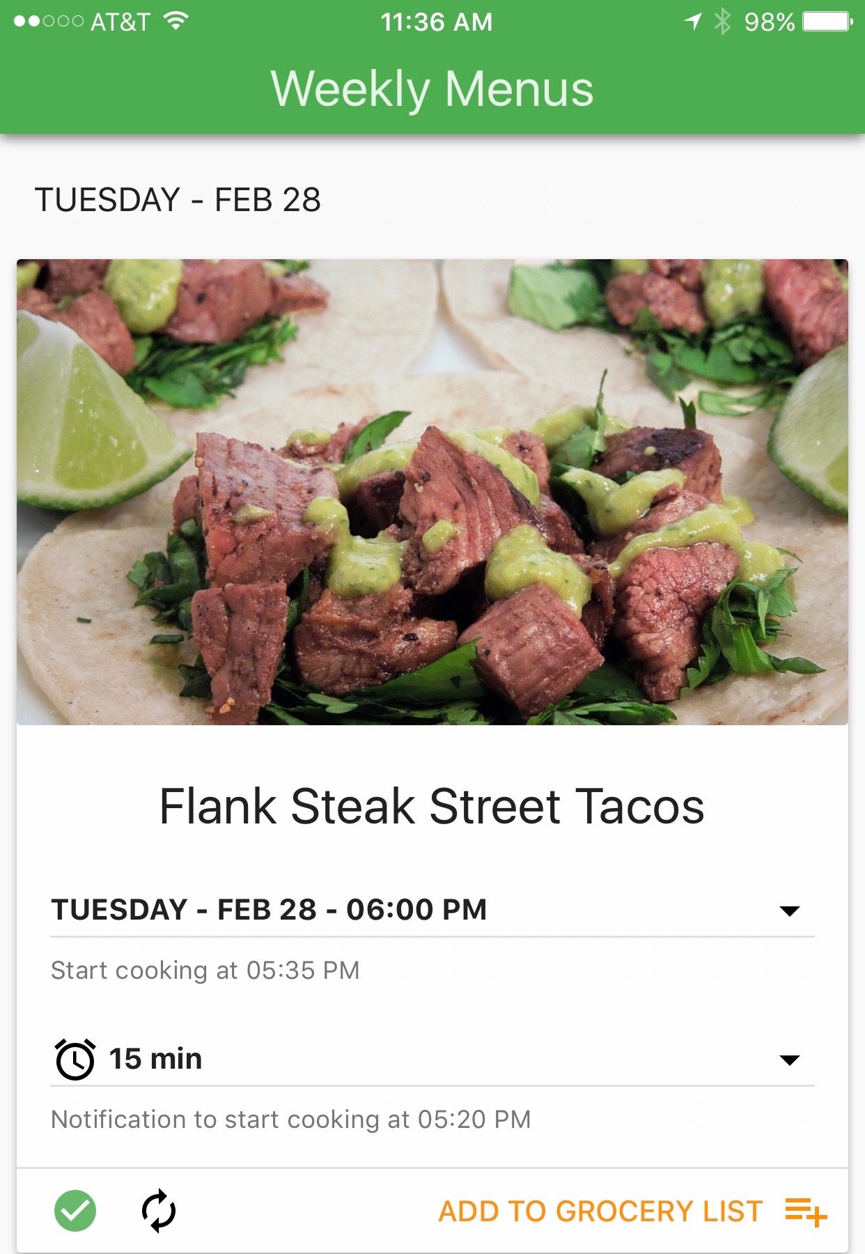 Flank Steak Street Tacos