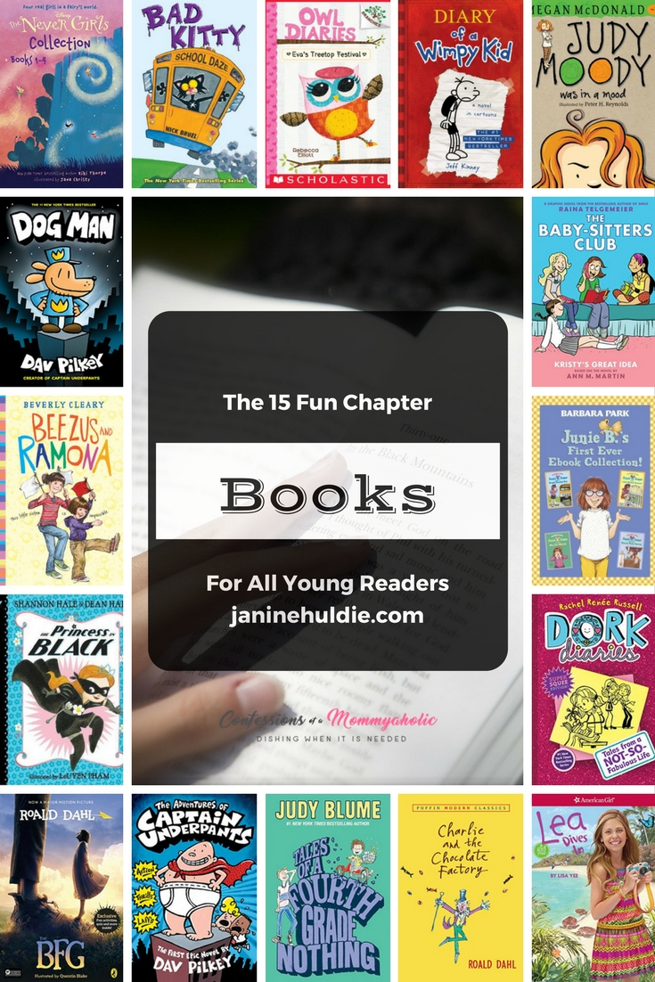 15 Fun Chapter Books for Young Readers
