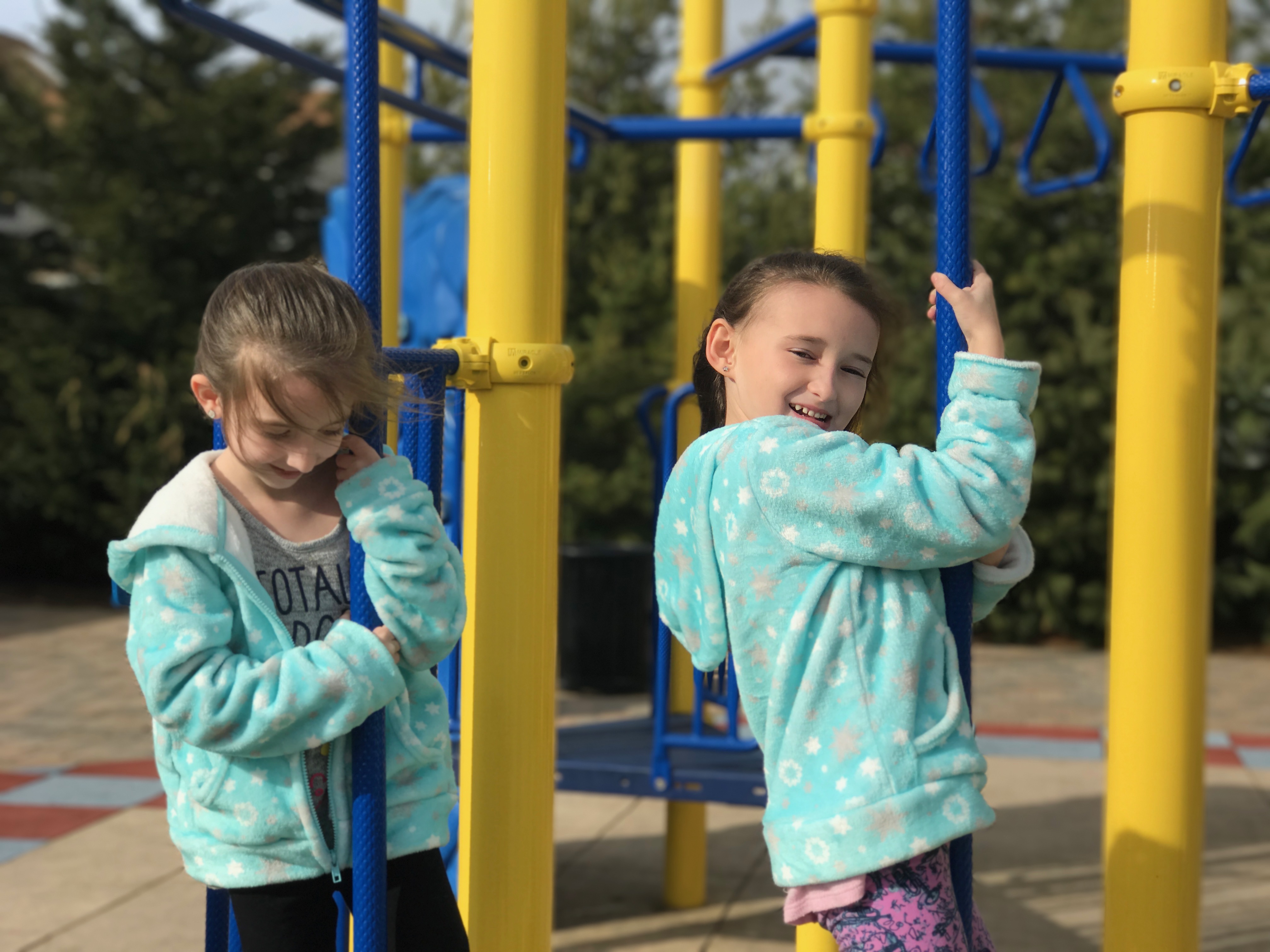 70 Degrees in February at the Playground
