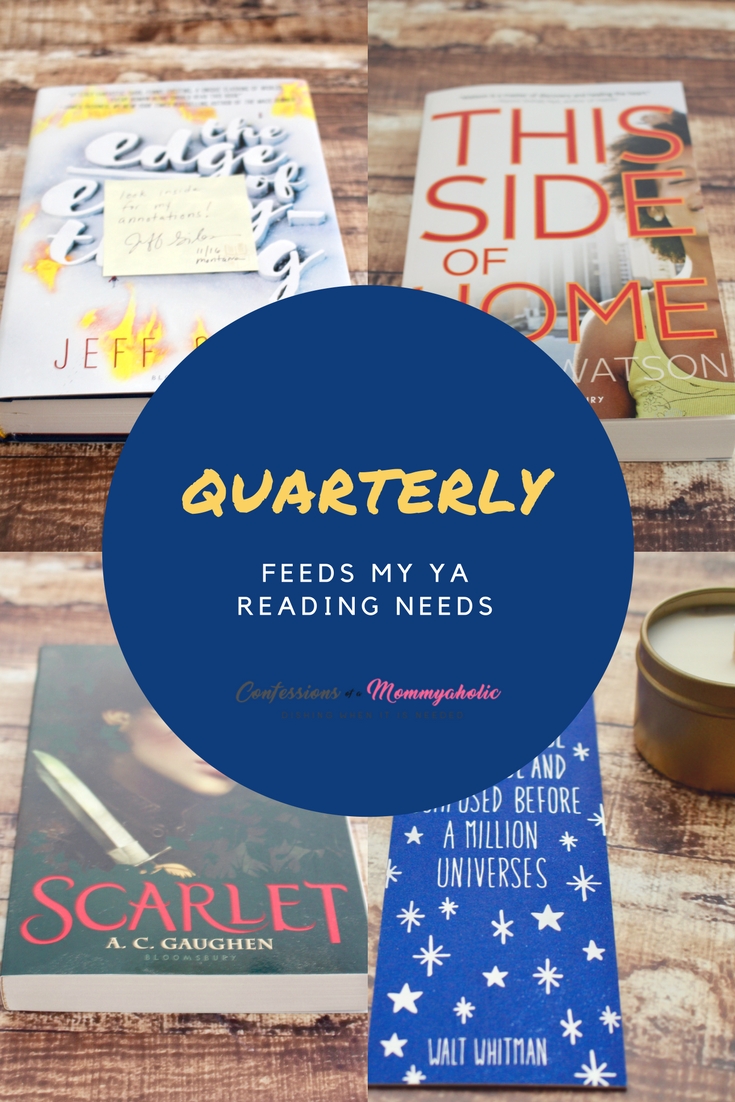 Quarterly Feeds My YA Reading Needs