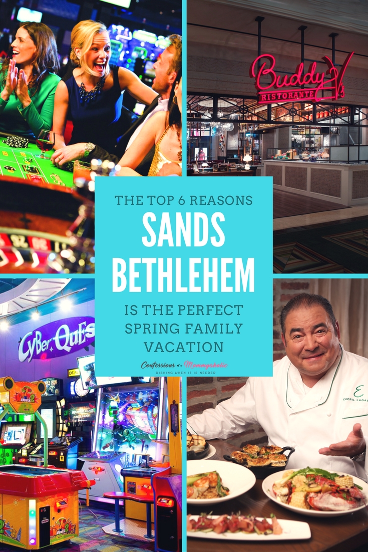 Sands Bethlehem Spring Family Vacation