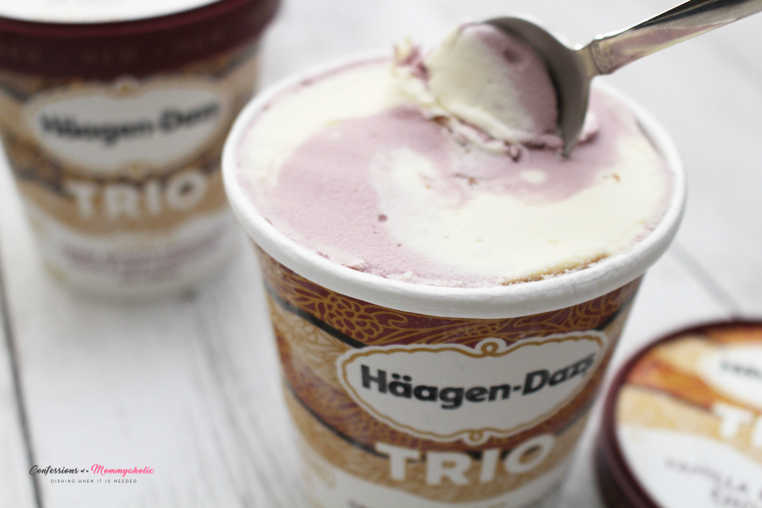 Haagen Dazs Trio Ice Cream
