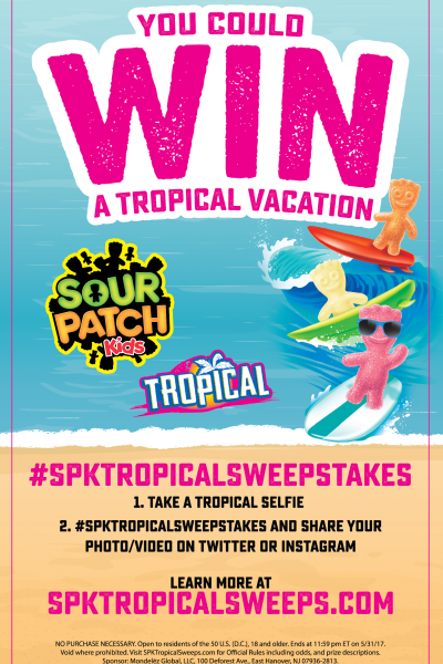 Sour Patch Kids Sweepstakes