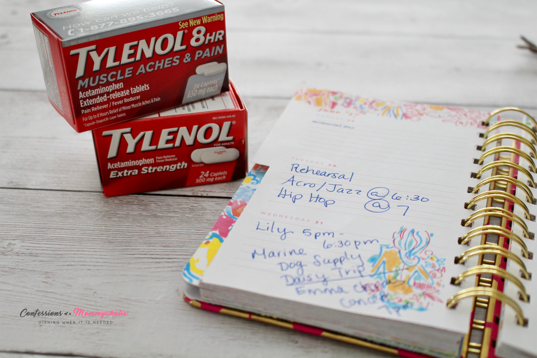 Tylenol and Planner
