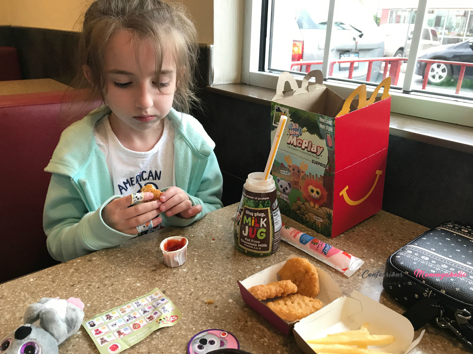 My picky eater eating McDonald's Chicken Nuggets