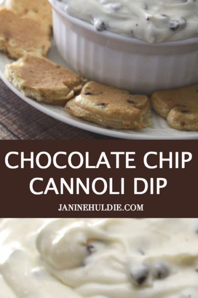 Chocolate Chip Cannoli Dip