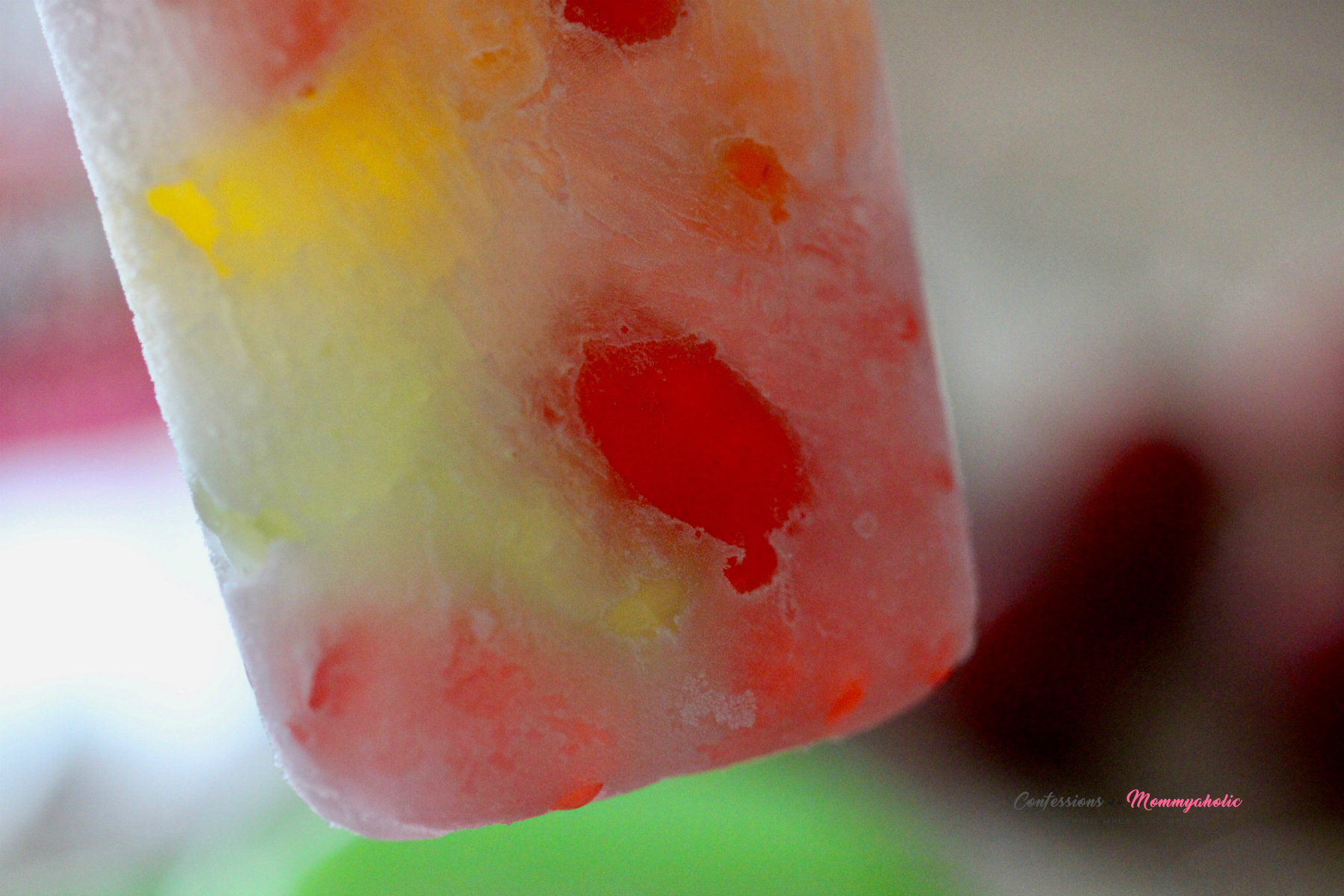 Gummy Bear Popsicle Closeup 2