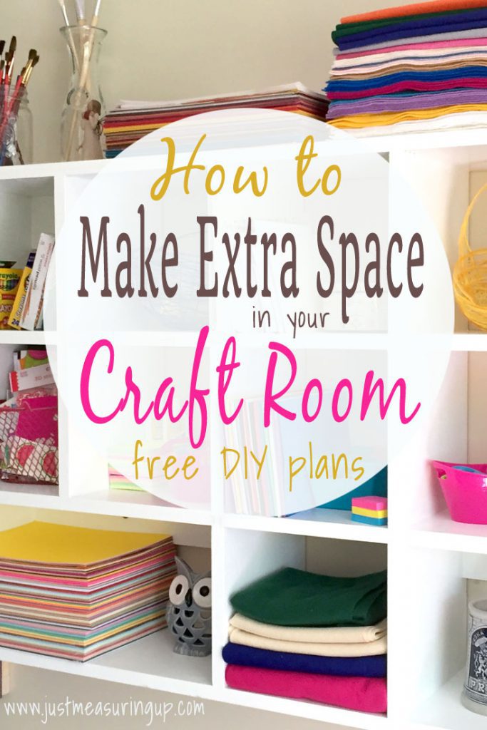 How to Make Extra Room in Your Craft Room