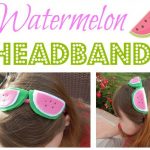 DIY Watermelon Headband TSSBH