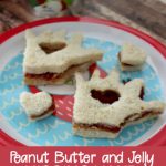 Peanut Butter and Jelly Kissing Hand Sandwiches for the Perfect Back to School Lunch