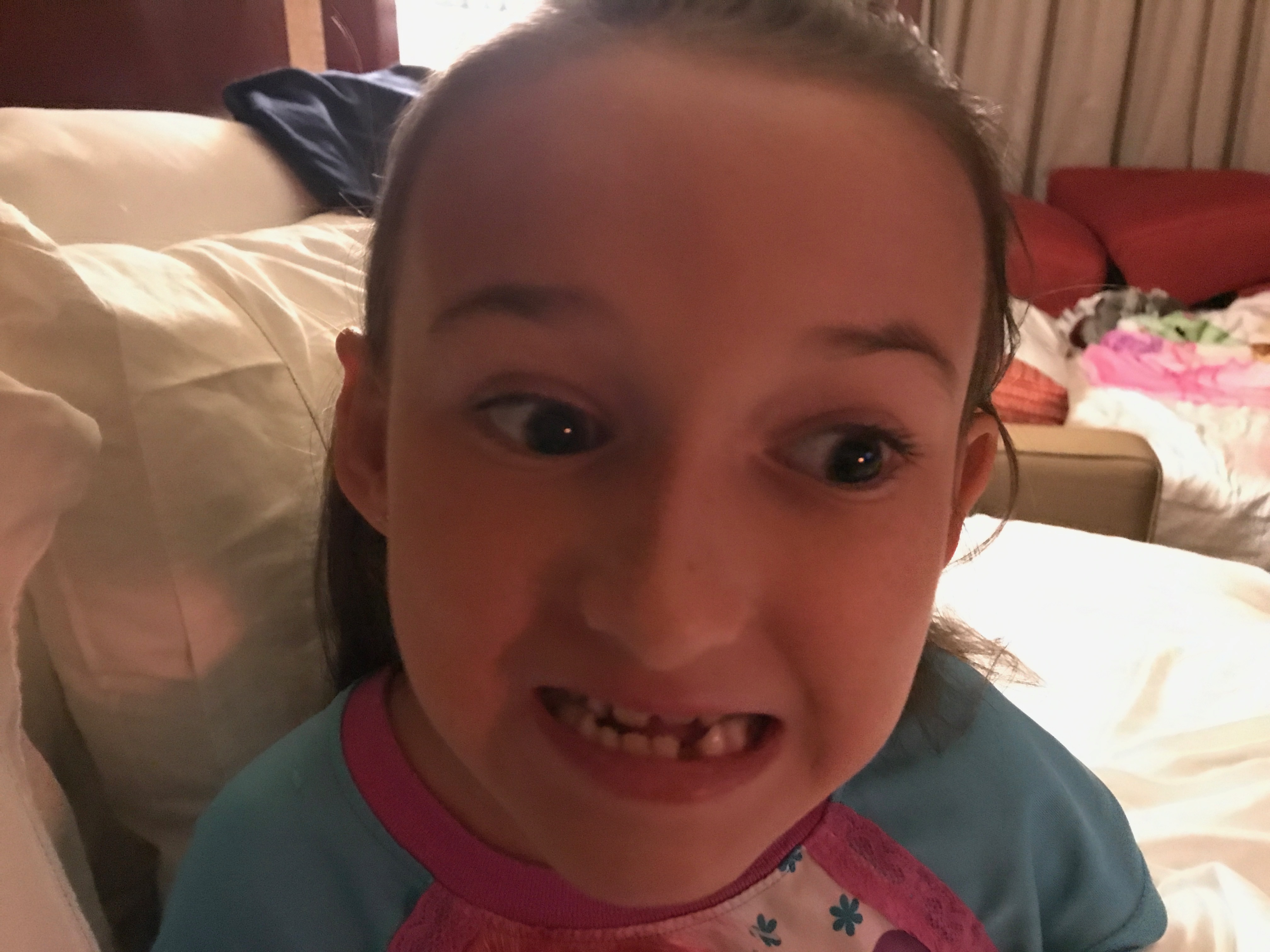 She lost her 5th Tooth on Disney's Magic Kingdom Splash Mountain
