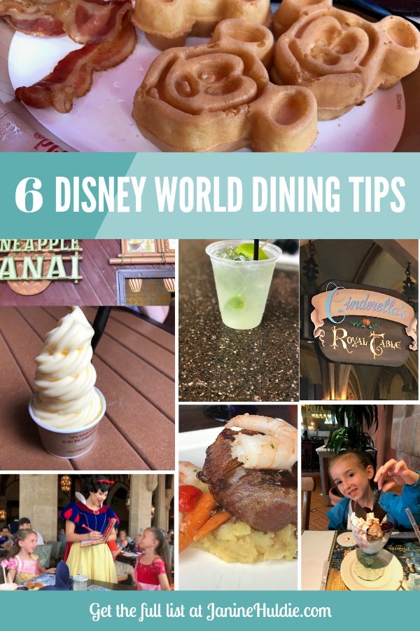 6 Disney World Dining Tips