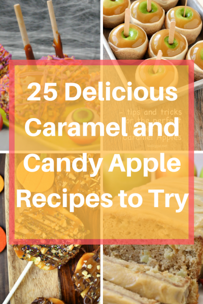 25 Delicious Caramel and Candy Apples Recipe to Try