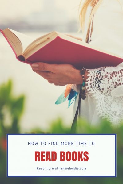 How to Find More Time to Read Books