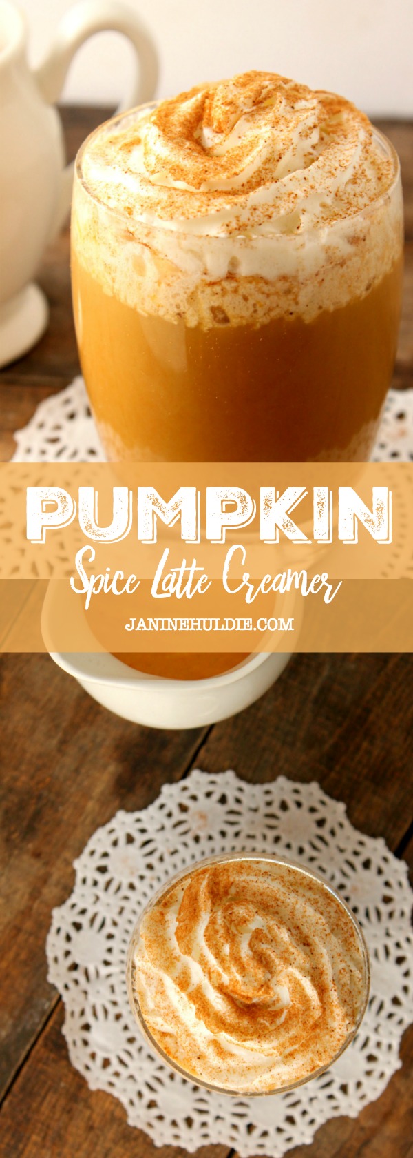Pumpkin Spice Latte Creamer Recipe Long Pin