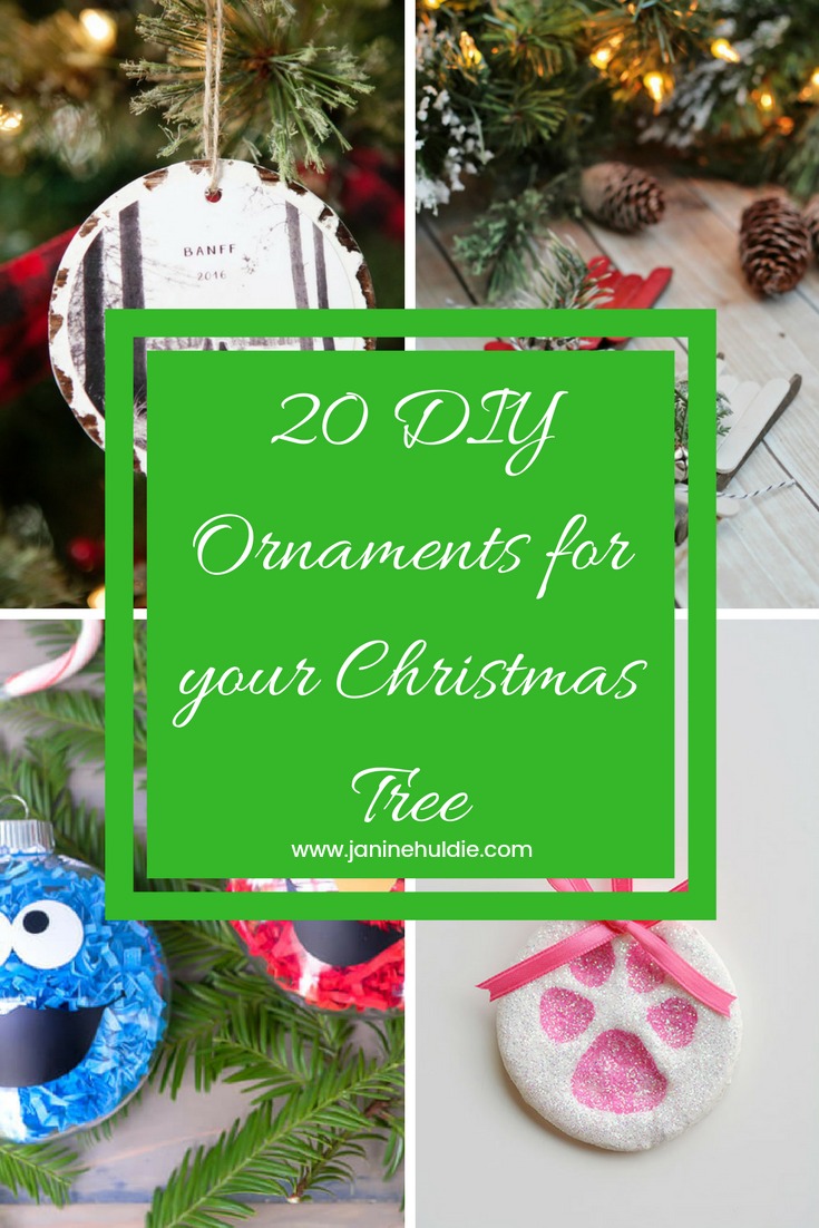 20 DIY Ornaments for your Christmas Tree 
