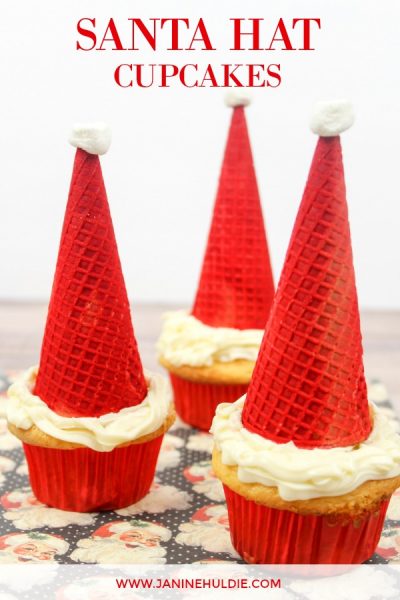 Santa Hat Cupcakes Recipe