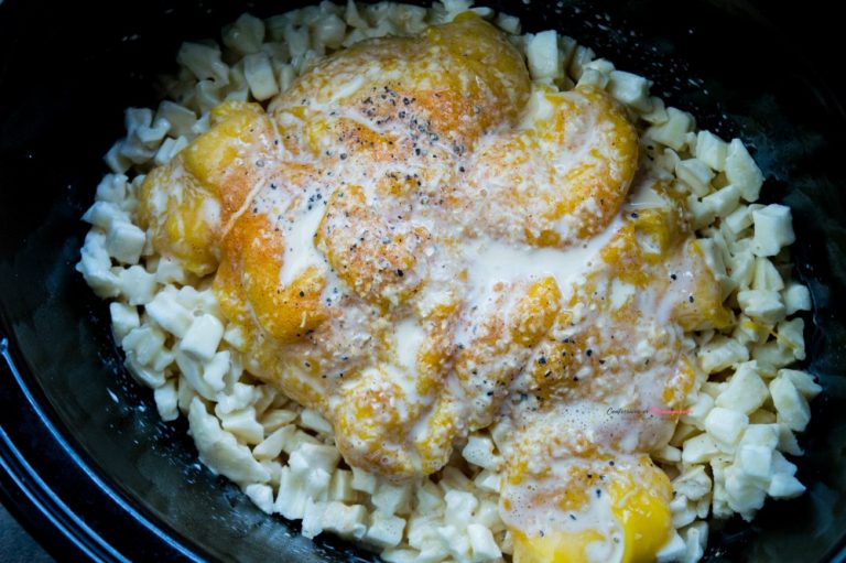 Slow Cooker Cheesy Potato Casserole Recipe This Mom's Confessions