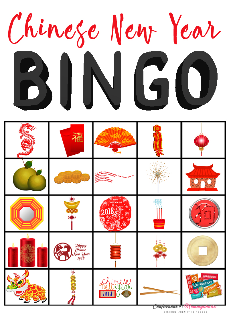 Chinese New Year Bingo WM